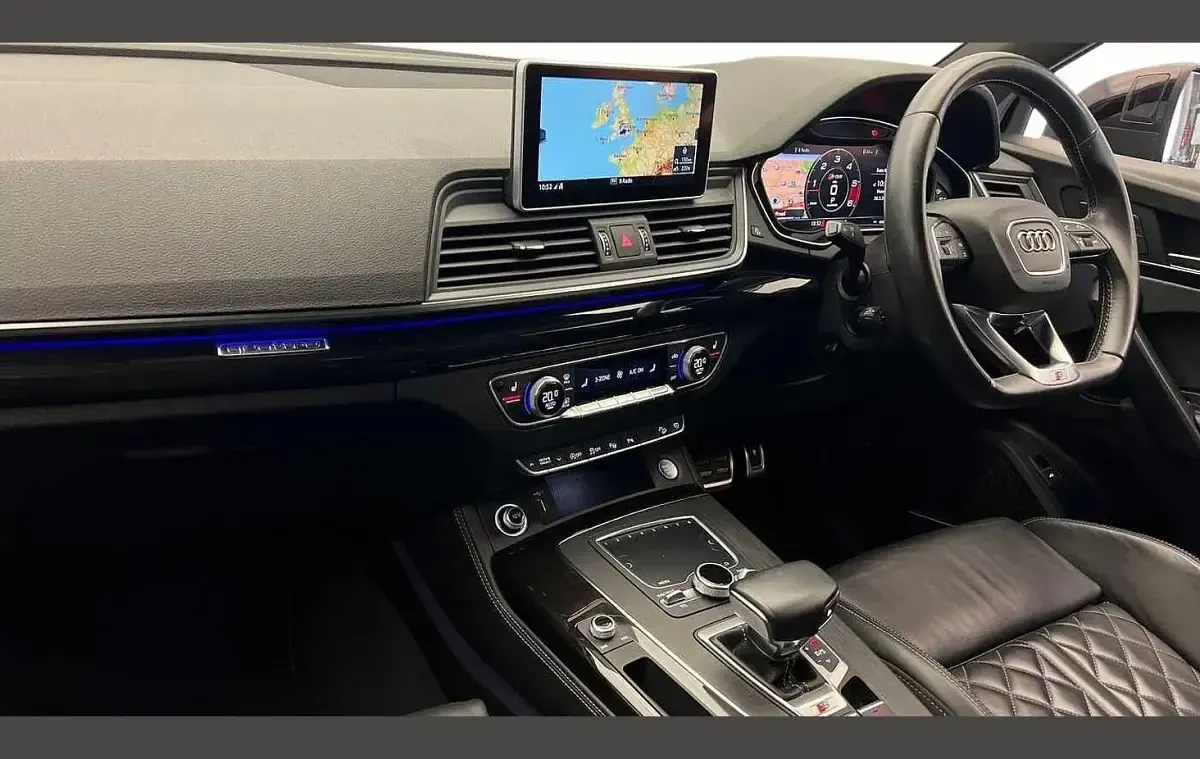 Begagnad Audi SQ5 Advanced 341 HK (250 kW) 2019 Blå SUV