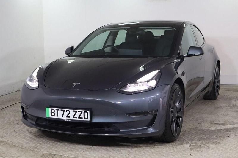 Used Tesla Model 3 Performance 82 kW (112 HP) 2022 Grey Sedan
