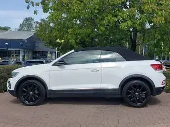 Used VW T-Roc Cabriolet Style 110 HP (80 kW) 2023 White Cabriolet