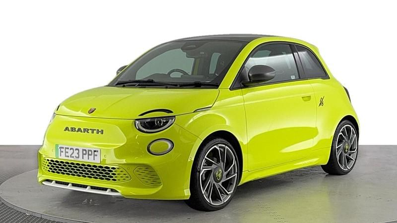Grey/black Used 2023 Abarth 500e Turismo Hatchback | £19,920 (Fair price) - Image 1/4