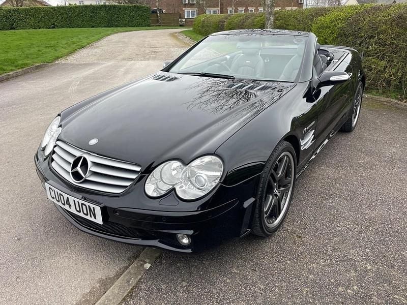 Used Mercedes SL55 AMG AMG 2004 Black Cabriolet