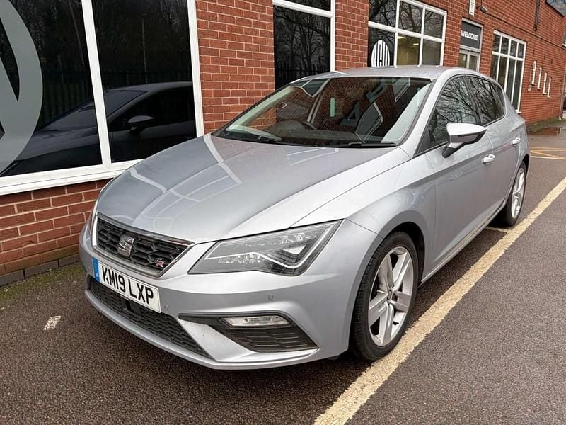 Used Seat Leon FR 130 HP (95 kW) 2019 Silver Hatchback