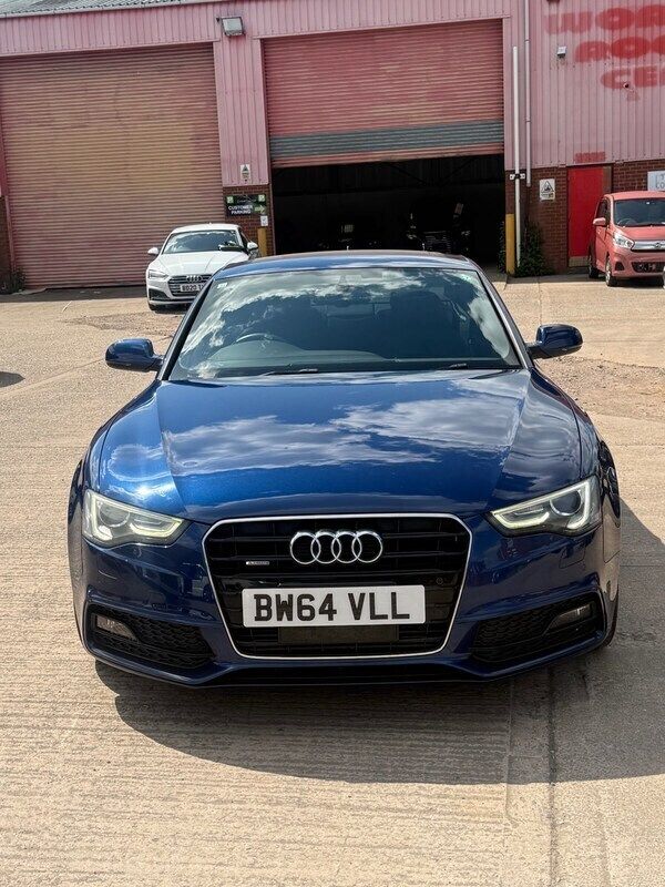 Blue Used 2014 Audi A5 S-Line Coupe | £8,250 (Super price) - Image 1/4