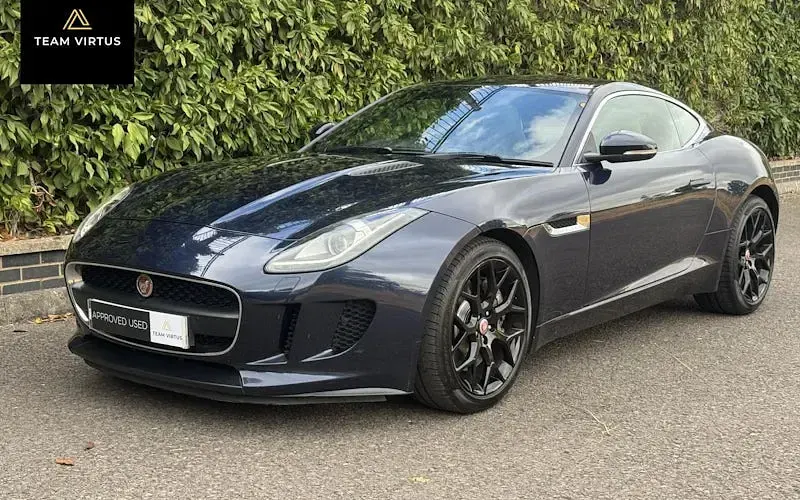 Used Jaguar F-Type Supercharged 340 HP (250 kW) 2015 Blue Coupe