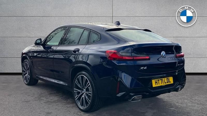 Used BMW X4 M Sport 190 HP (139 kW) 2022 Blue SUV