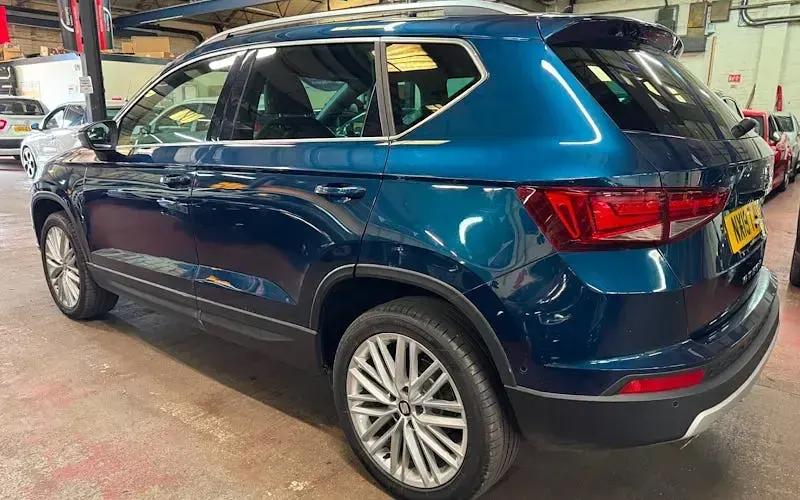 Used Seat Ateca XCELLENCE 150 HP (110 kW) 2019 Blue SUV