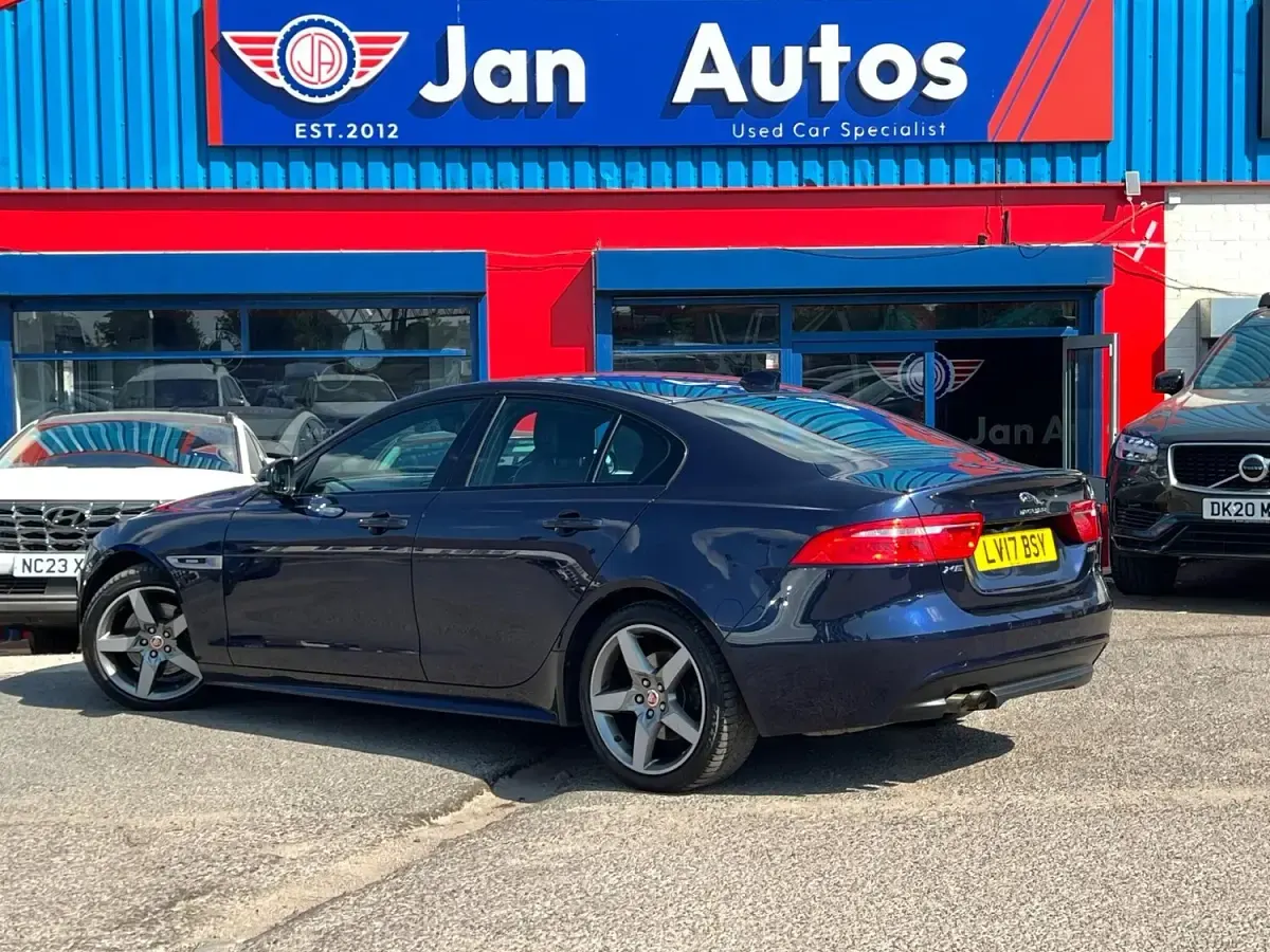 Used Jaguar XE R-Sport 2017 Blue Sedan