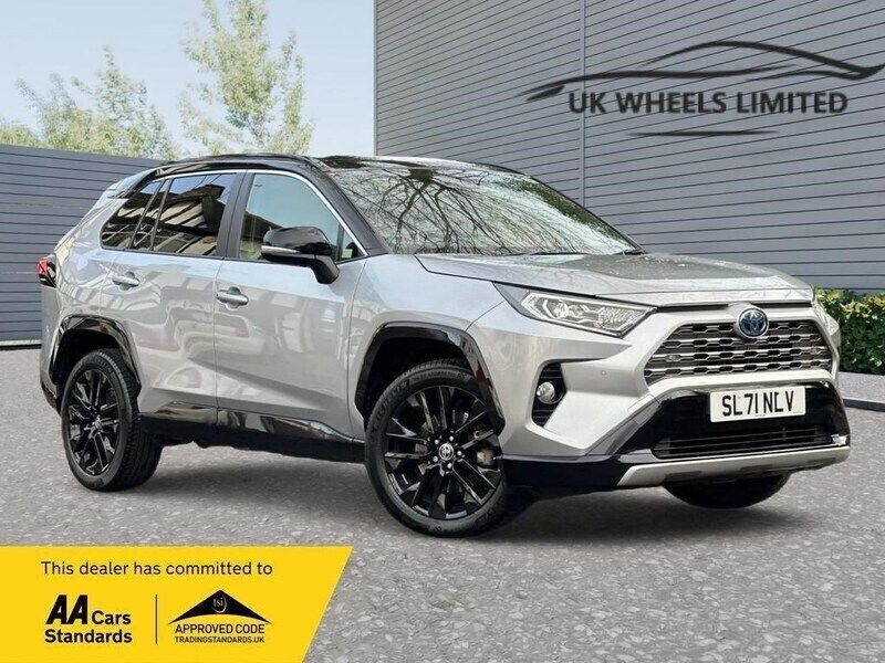 Silver Used 2021 Toyota RAV4 Hybrid SUV | £23,690 (Fair price) - Image 1/3