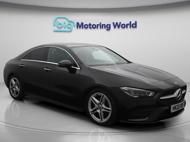 Black Used 2020 Mercedes CLA180 AMG Line Premium Plus Sedan | £21,500 (Fair price) - Image 1/4