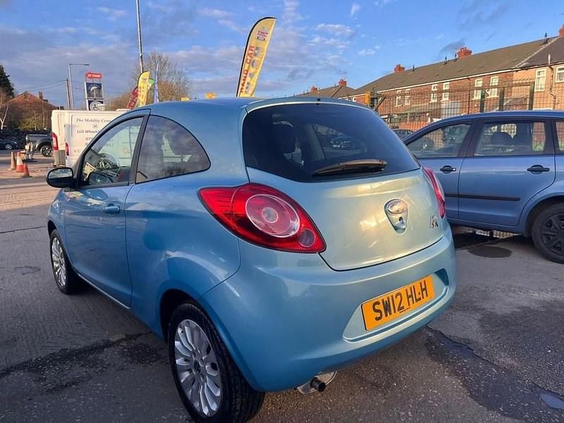 Used Ford Ka Zetec 69 HP (50 kW) 2012 Blue Hatchback