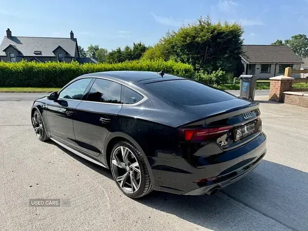 Used Audi A5 S-Line 190 HP (139 kW) 2018 Black Coupe