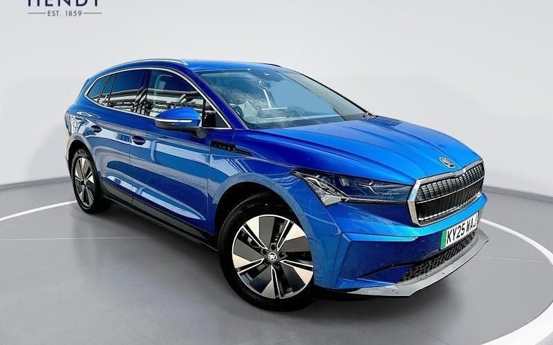 Race blue metallic New 2025 Skoda Enyaq iV SUV | £31,299 (Fair price) - Image 1/4