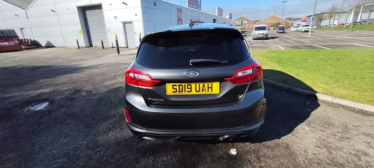 Begagnad Ford Fiesta ST-Line 100 HK (73 kW) 2019 Grå Halvkombi