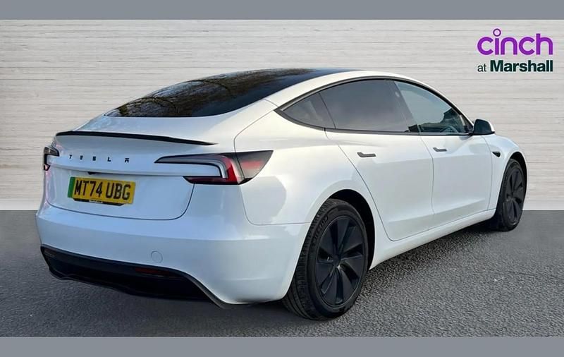 Used Tesla Model 3 Long Range RWD 231 kW (315 HP) 2024 White Sedan