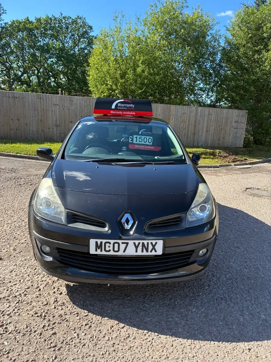 Used Renault Clio Dynamique 2007 Black Hatchback