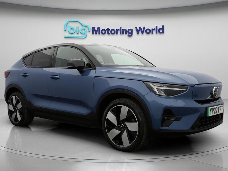 Blue Used 2022 Volvo C40 Ultimate SUV | £17,800 - Image 1/4