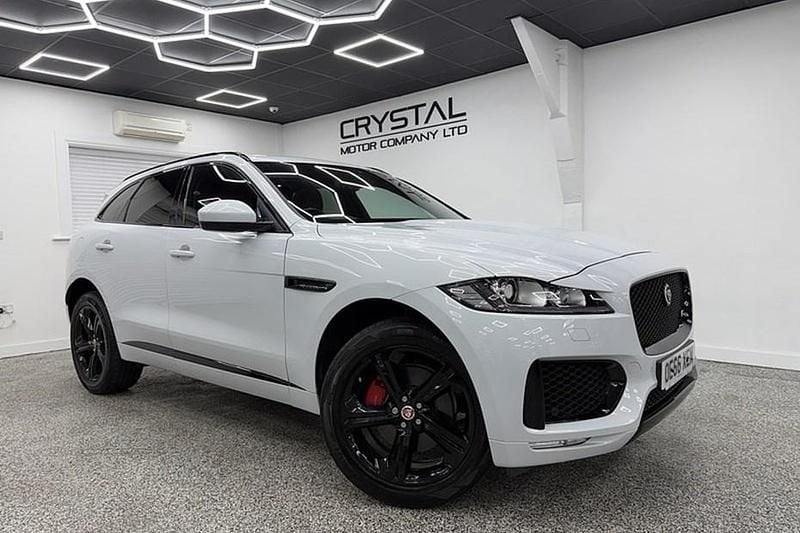 White Used 2016 Jaguar F-Pace S SUV | £18,495 (Fair price) - Image 1/1