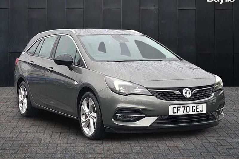 Used Vauxhall Astra SRi 145 HP (106 kW) 2021 Grey Estate