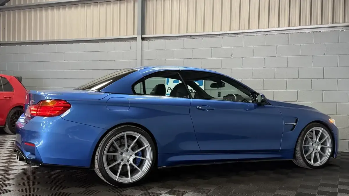 Used BMW M4 Cabriolet M Performance 2016 Blue Cabriolet