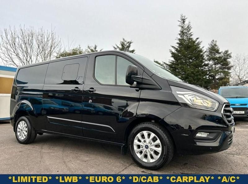 Black Used 2020 Ford Transit Custom Limited | £18,000 (Fair price) - Image 1/4
