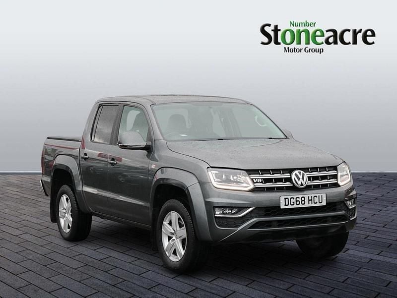 Grey Used 2018 VW Amarok Highline Pickup | £14,995 (Fair price) - Image 1/2