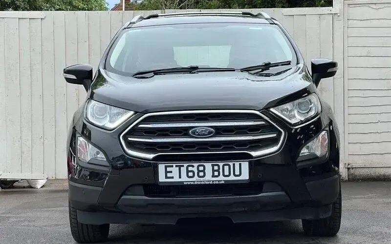 Used Ford Ecosport Zetec 125 HP (91 kW) 2019 Black SUV