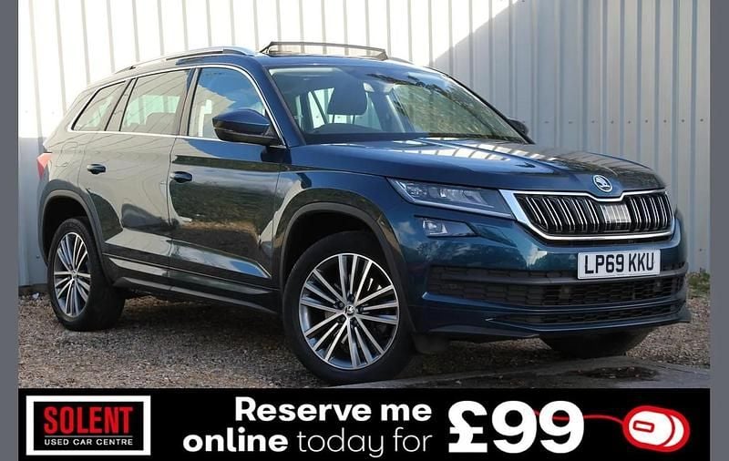 Blue Used 2020 Skoda Kodiaq SUV | £22,990 (Fair price) - Image 1/3