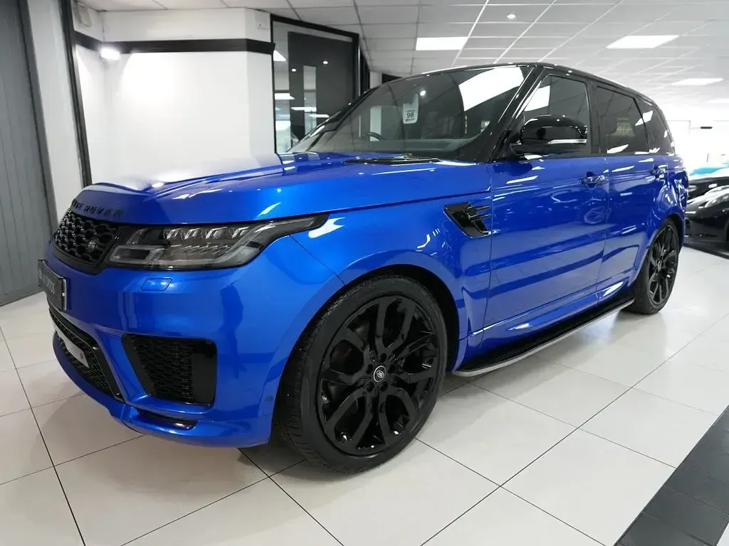 Used Land Rover Range Rover Sport Autobiography Dynamic 2020 Blue SUV