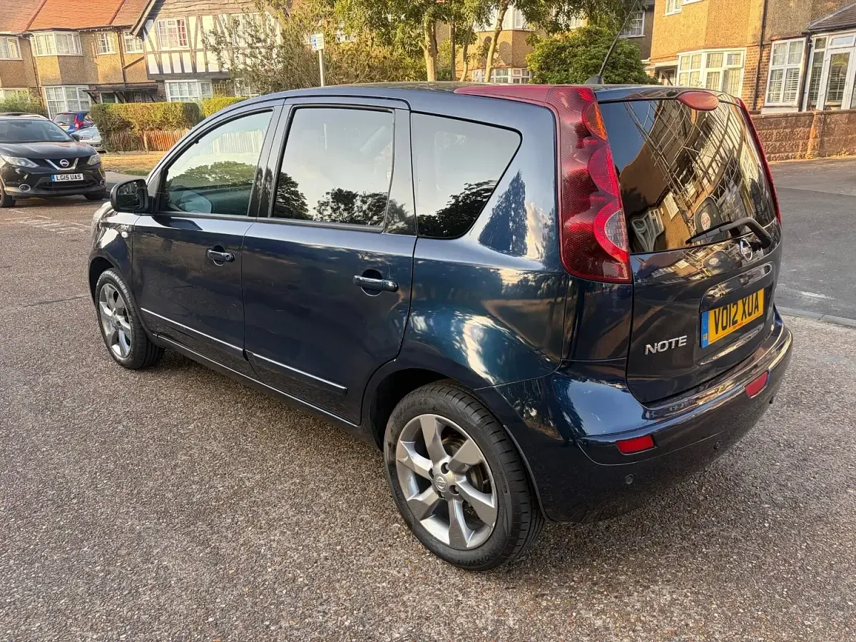 Used Nissan Note N-TEC 2012 Blue Hatchback