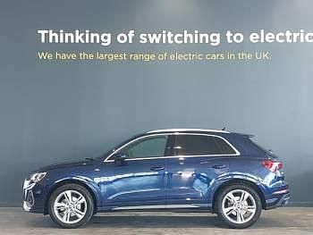 Used Audi Q3 S-Line 150 HP (110 kW) 2025 Blue SUV