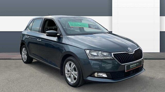 Quartz grey metallic Used 2019 Skoda Fabia SE Hatchback | £10,035 - Image 1/4