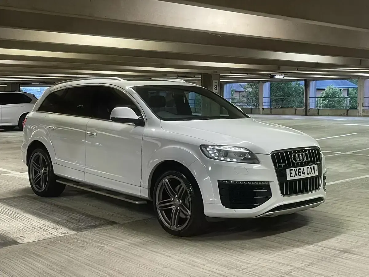 Used Audi Q7 S-Line 245 HP (180 kW) 2014 White SUV