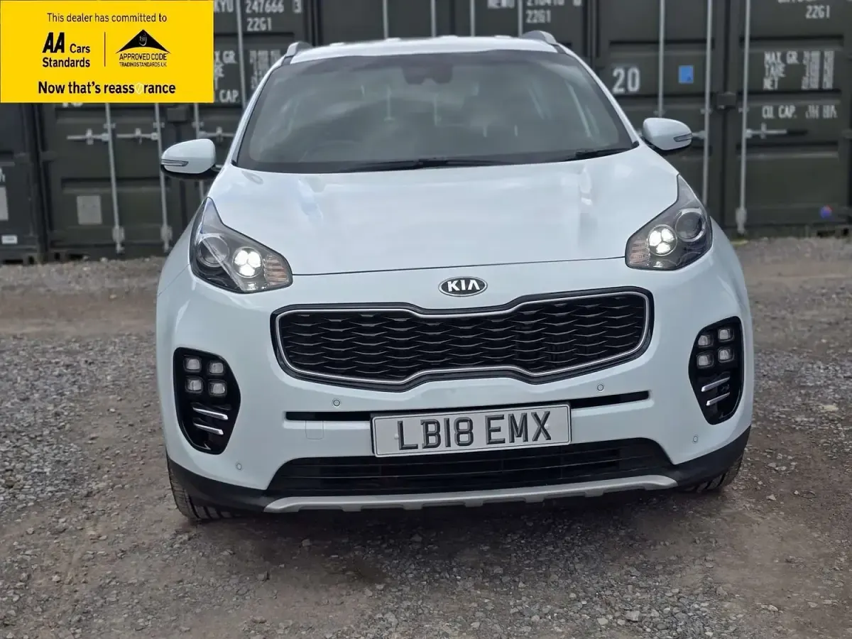 Used Kia Sportage GT-Line 134 HP (98 kW) 2018 White SUV