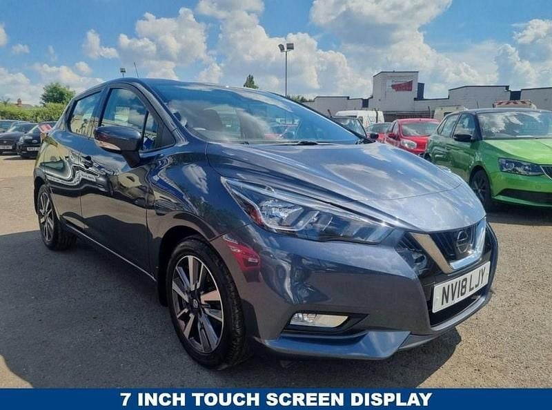 Grey Used 2018 Nissan Micra Acenta Limited Edition Hatchback | £8,149 (Fair price) - Image 1/4
