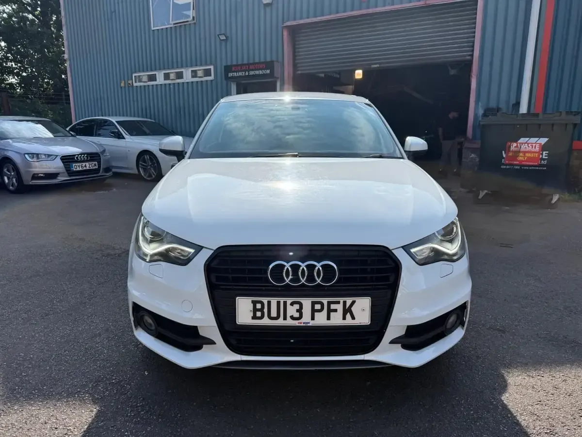 Used Audi A1 Black Edition 2013 White Hatchback