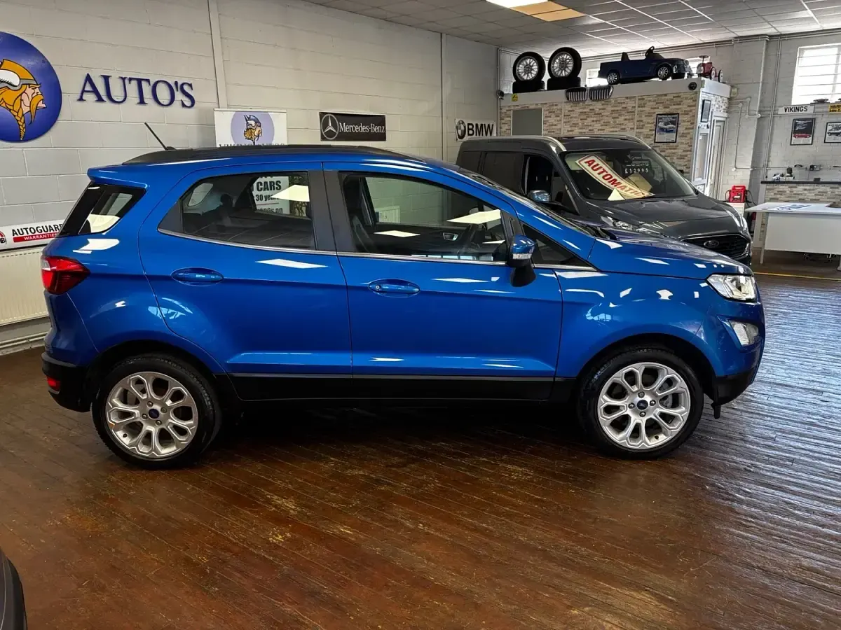 Used Ford Ecosport Titanium 125 HP (91 kW) 2022 Blue SUV