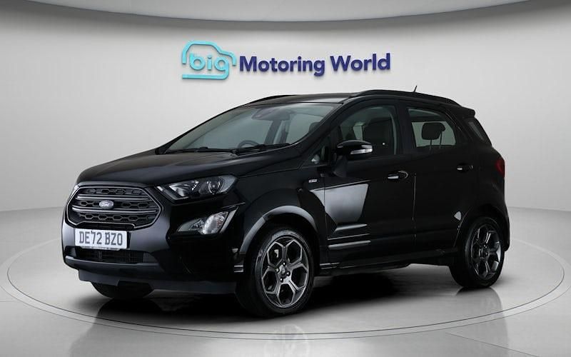Used Ford Ecosport ST-Line 125 HP (91 kW) 2022 Black SUV