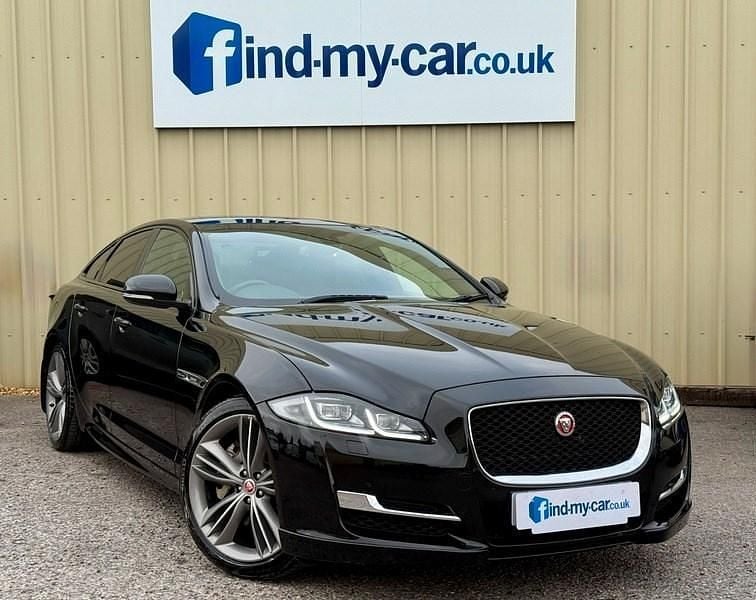 Black Used 2017 Jaguar XJ R-Sport Sedan | £17,999 (A bit pricey) - Image 1/4
