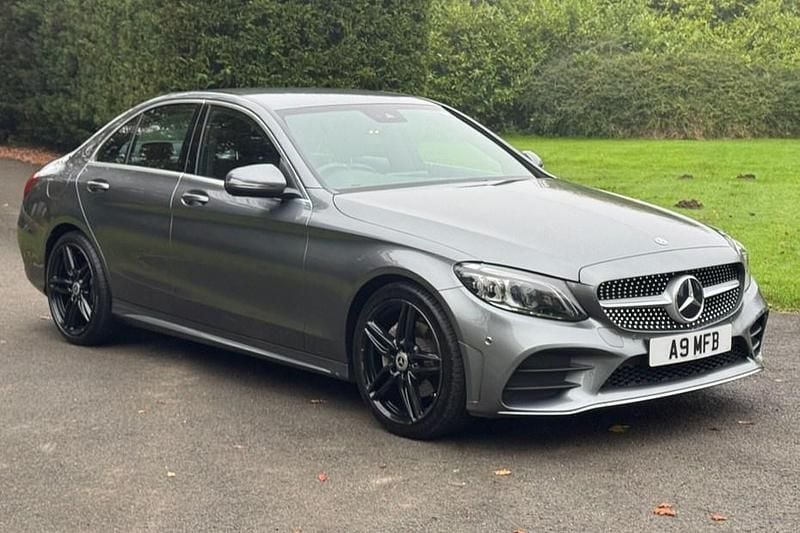 Used Mercedes C200 AMG Line Premium 2019 Grey Sedan