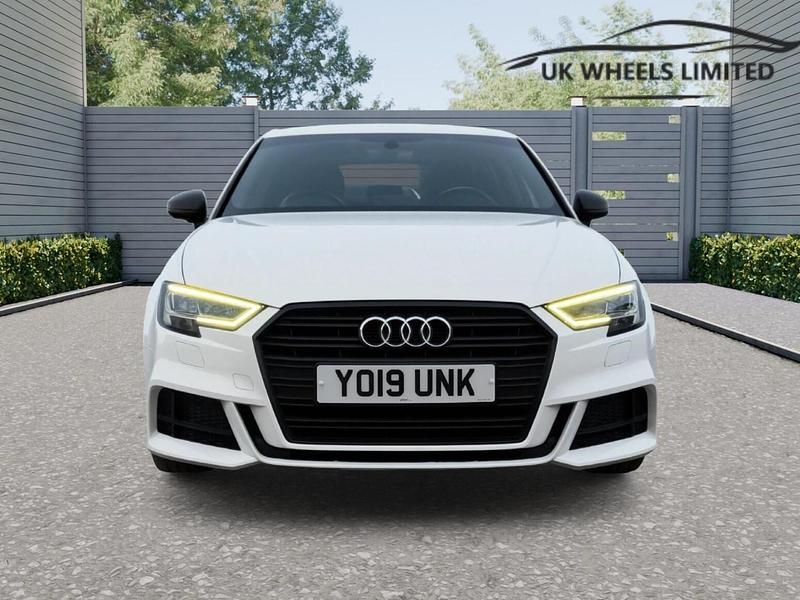 Used Audi A3 Sportback Black Edition 2019 White Hatchback