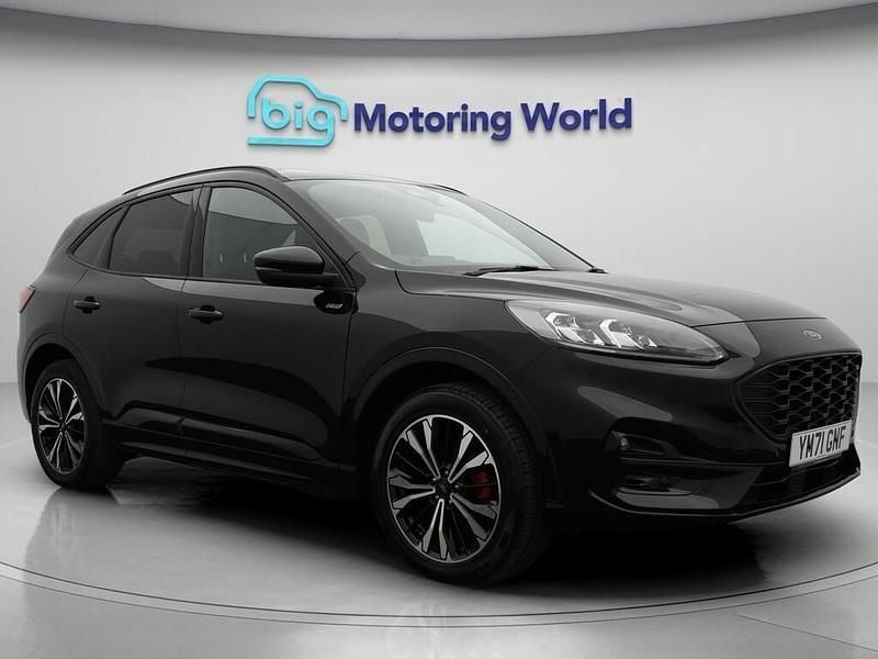 Black Used 2022 Ford Kuga ST-Line X SUV | £18,100 (Super price) - Image 1/4
