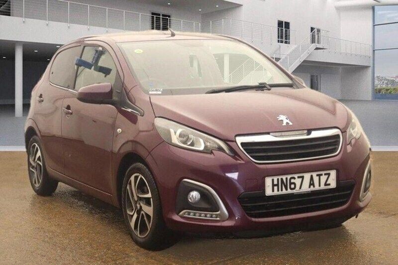 Mauve/purple Used 2017 Peugeot 108 Allure Hatchback | £7,990 (Fair price) - Image 1/1