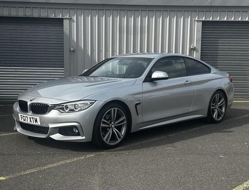 Silver Used 2017 BMW 420 M Sport Coupe | £13,000 (Good price) - Image 1/4
