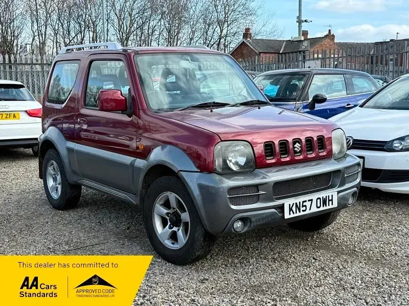 Usado Suzuki Jimny 83 CV (61 kW) 2007 Rojo SUV