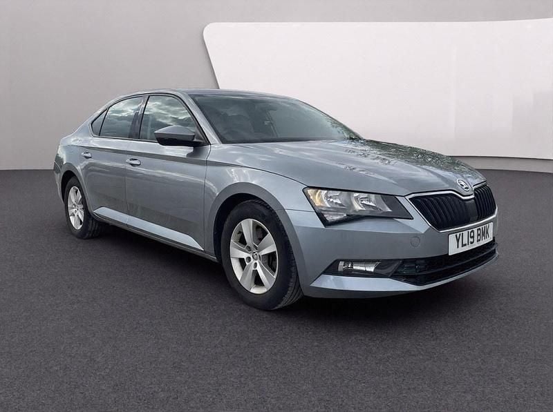Used Skoda Superb 140 HP (102 kW) 2019 Grey Hatchback