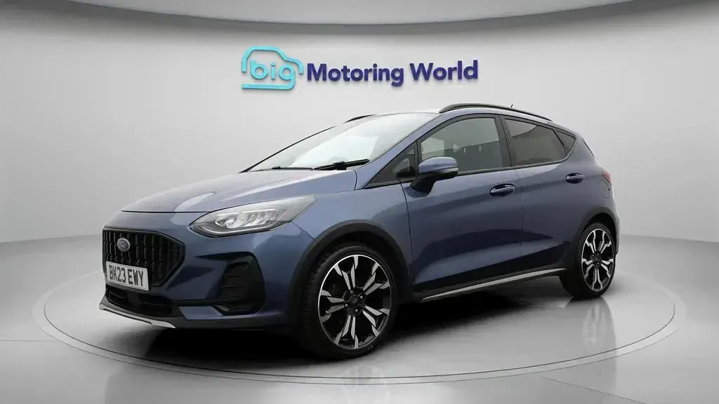 Used Ford Fiesta Active X 125 HP (91 kW) 2023 Blue Hatchback
