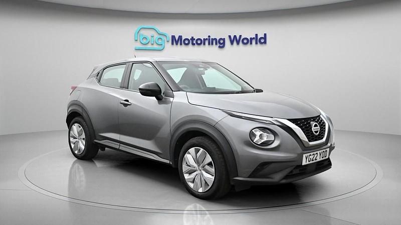 Used Nissan Juke Acenta 114 HP (83 kW) 2022 Grey SUV