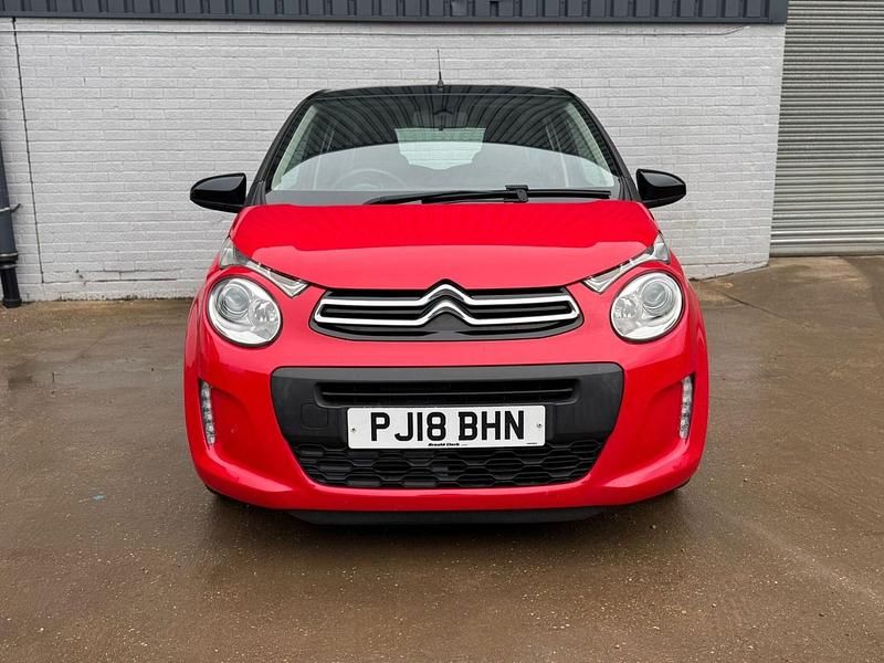 Used Citroën C1 Feel 2018 Red Hatchback