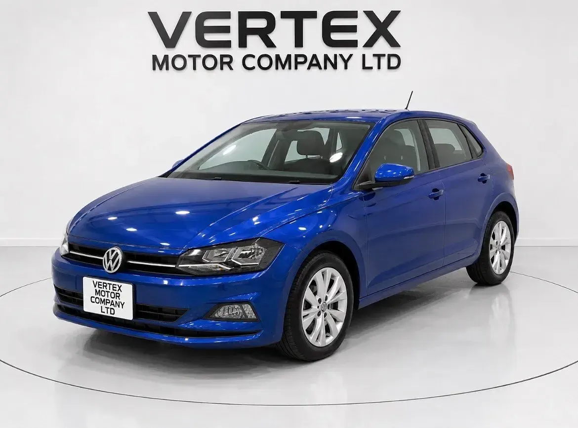 Used VW Polo Comfortline 2018 Blue Hatchback
