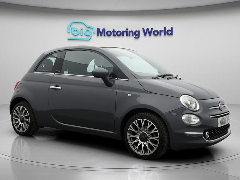 Grey Used 2021 Fiat 500C Star Cabriolet | £10,000 (Good price) - Image 1/4